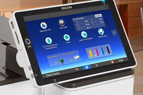 Cost Management, screen usage details, Ricoh, D&D Office Machines